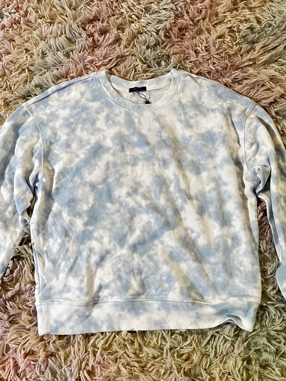 NWT Rails Ramona Tie Dye Blue Sweatshirt Size Medium
